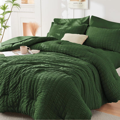 Seersucker Comforter Set – Full Size