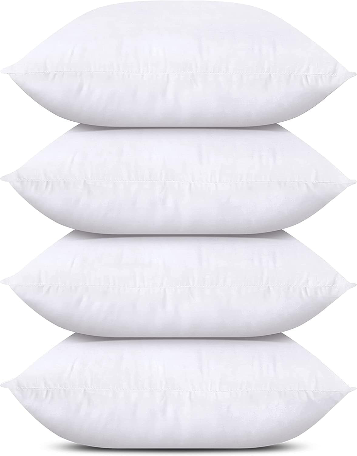 Classic White Throw Pillows