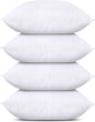 Classic White Throw Pillows