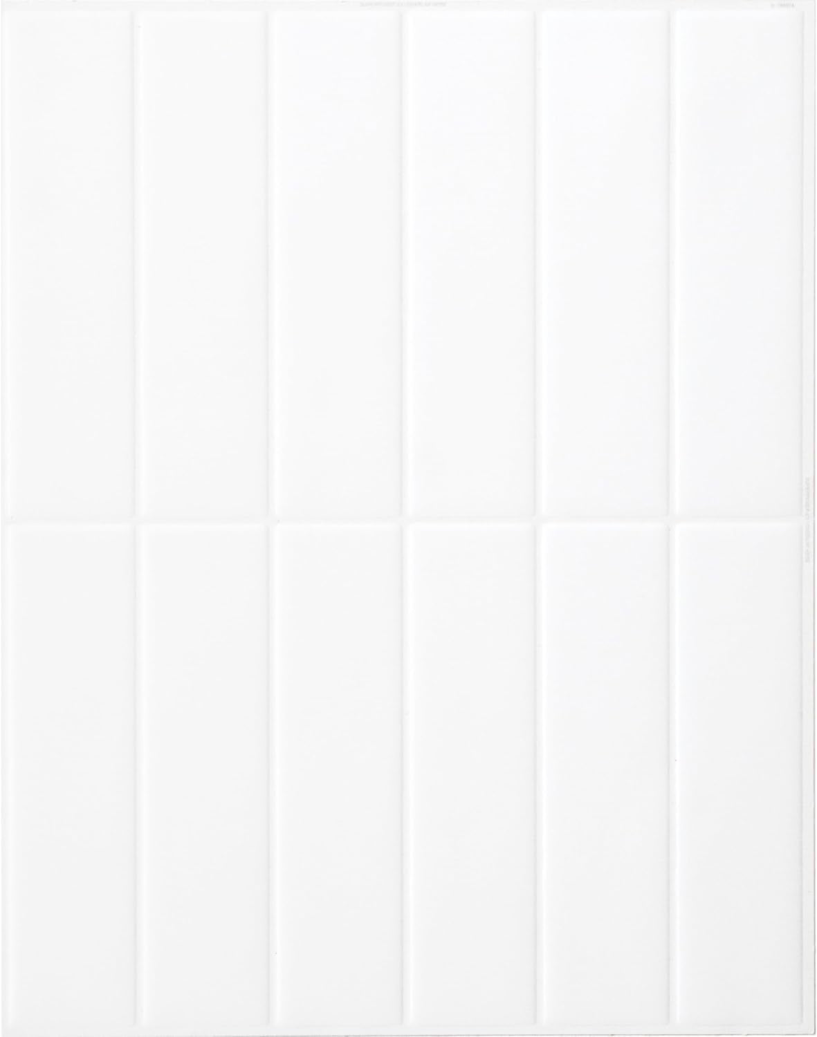 Peel & Stick Backsplash Tiles, 5 Sheets