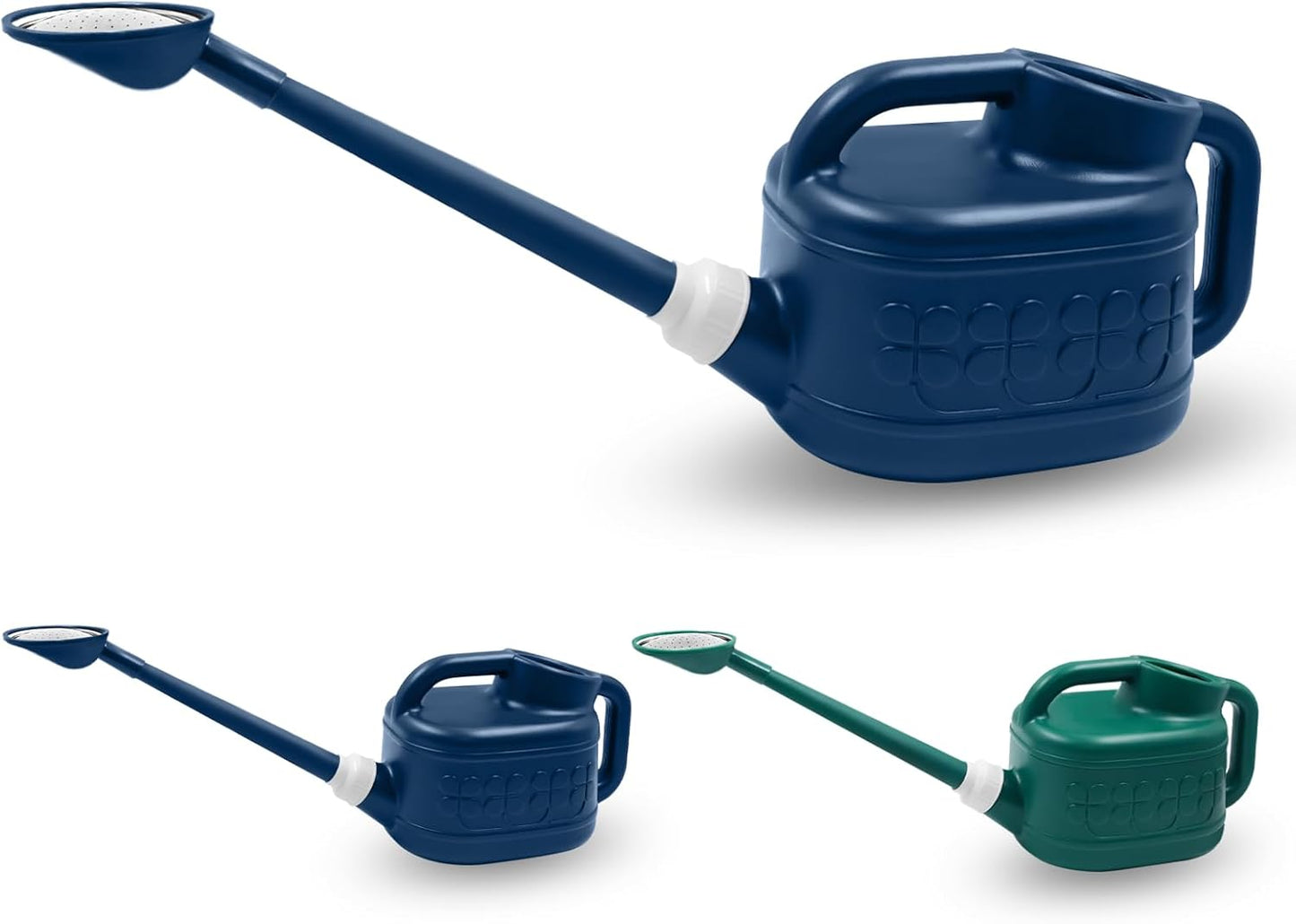 2 Gallon Outdoor Watering Can with Long Spout