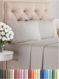 Premium Full Size 4-Piece Sheet Set – Ultra-Soft, Cooling & Wrinkle-Free Bedding with Deep Pockets
