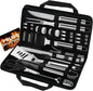 29-Piece Stainless BBQ Tool Set