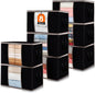 Foldable Clothes Storage Bags with Clear Window 