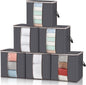 Foldable Clothes Storage Bags with Clear Window 