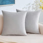 2 Premium Velvet Pillow Covers – Soft & Stylish Cushion Cases for Sofa, Bed & Car