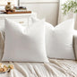2 Premium Velvet Pillow Covers – Soft & Stylish Cushion Cases for Sofa, Bed & Car