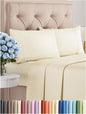 Premium Full Size 4-Piece Sheet Set – Ultra-Soft, Cooling & Wrinkle-Free Bedding with Deep Pockets