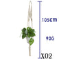 Handwoven Cotton Plant Hanger