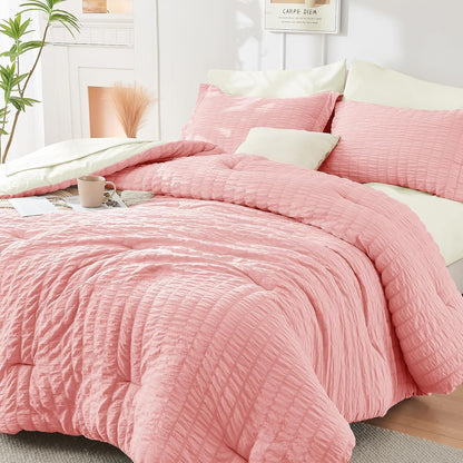 Seersucker Comforter Set – Full Size