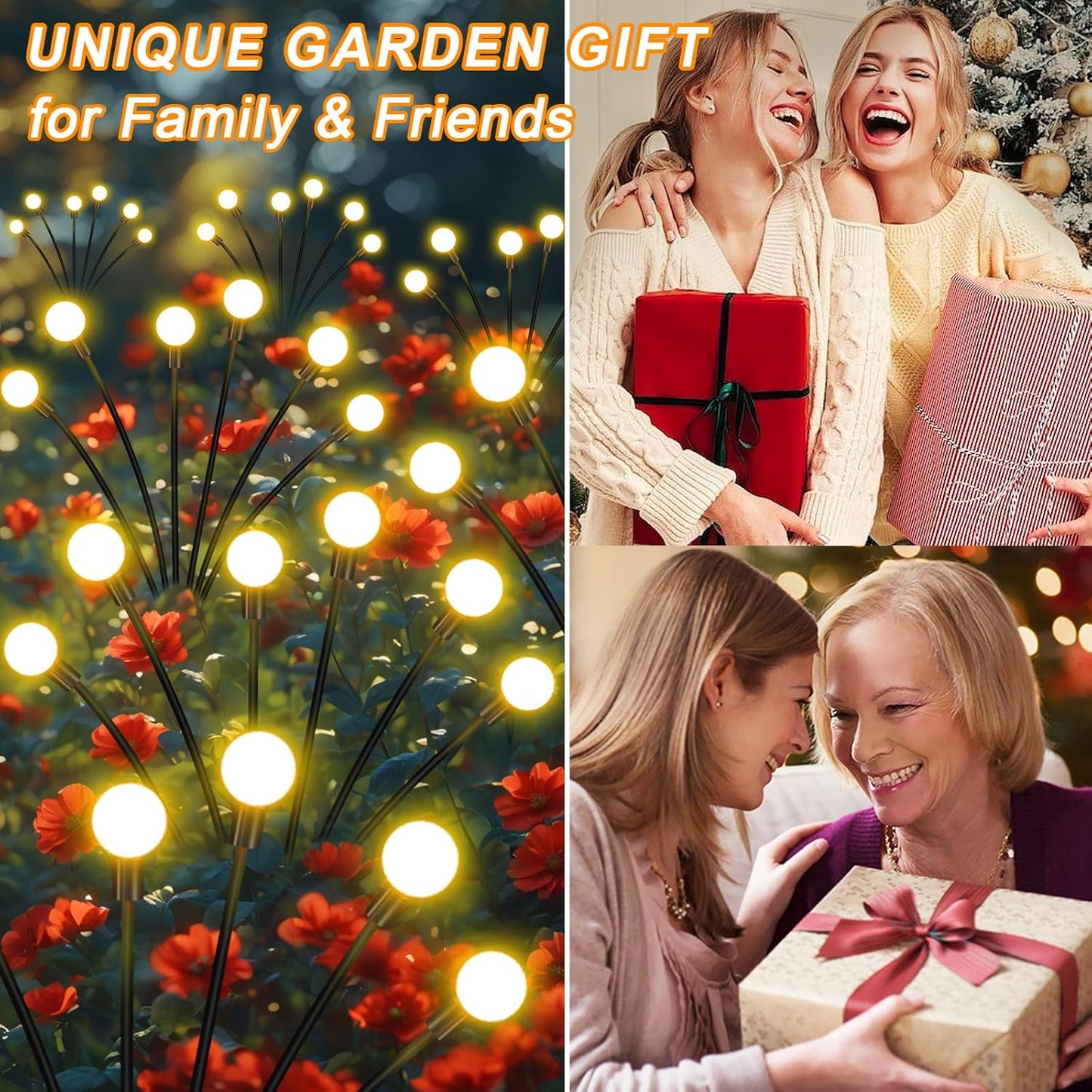 Solar Firefly Garden Lights