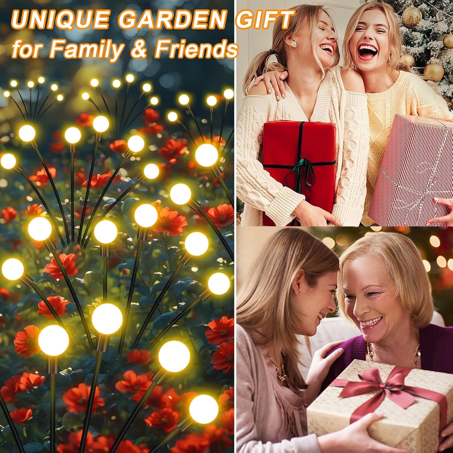 Solar Firefly Garden Lights