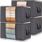Foldable Clothes Storage Bags with Clear Window 