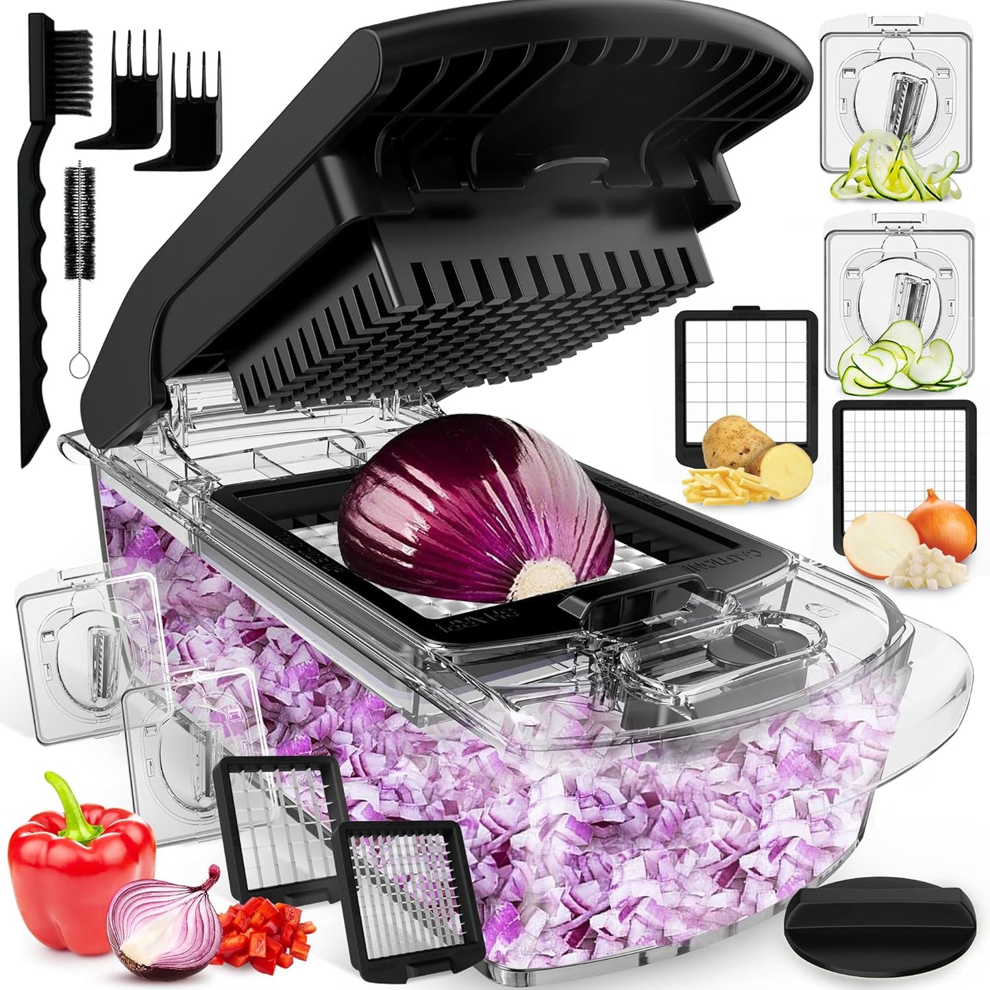 Multi-Function Vegetable Chopper & Slicer