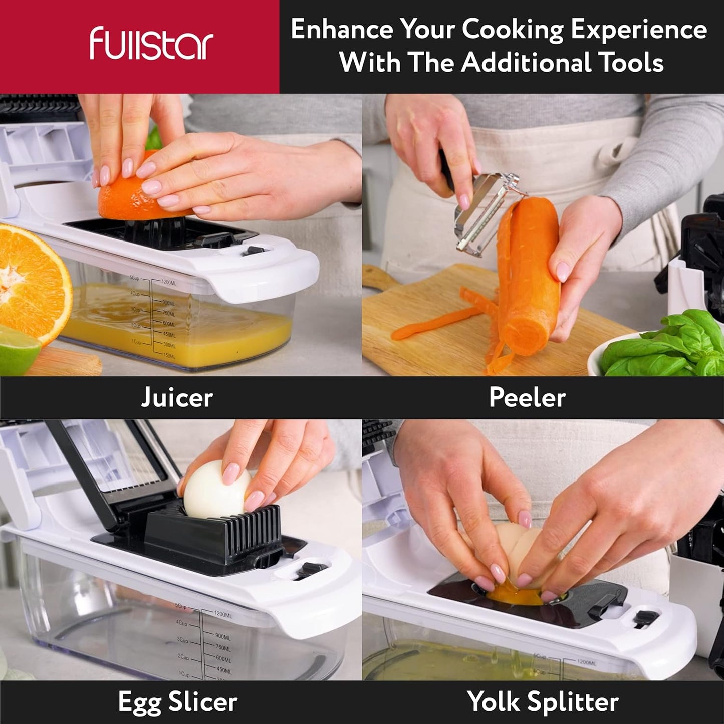 Multi-Function Vegetable Chopper & Slicer