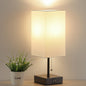 Bedside Table Lamp with USB Ports