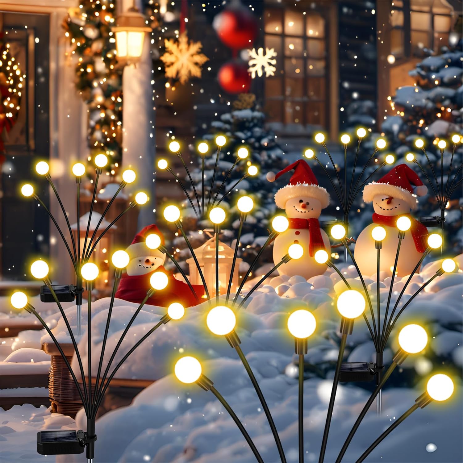 Solar Firefly Garden Lights