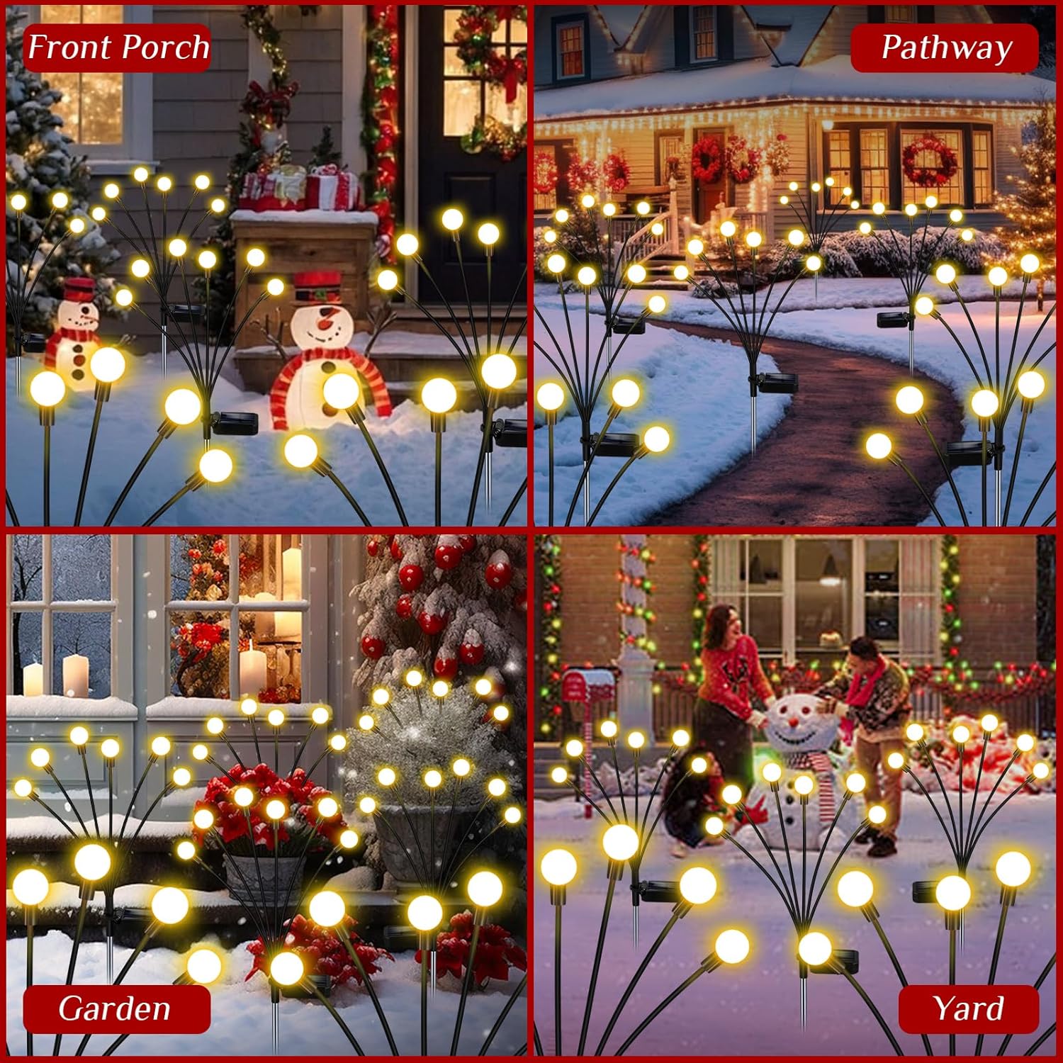 Solar Firefly Garden Lights
