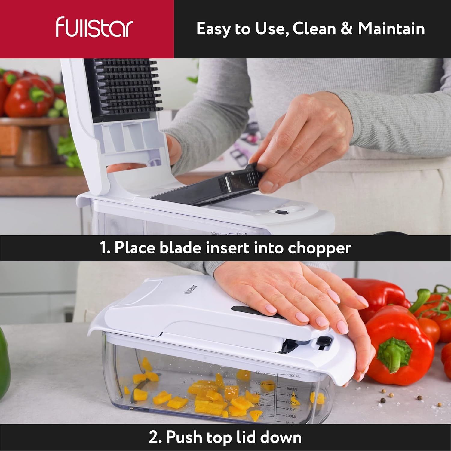Multi-Function Vegetable Chopper & Slicer