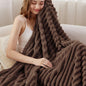 Gentlesoft White Fleece Throw Blanket