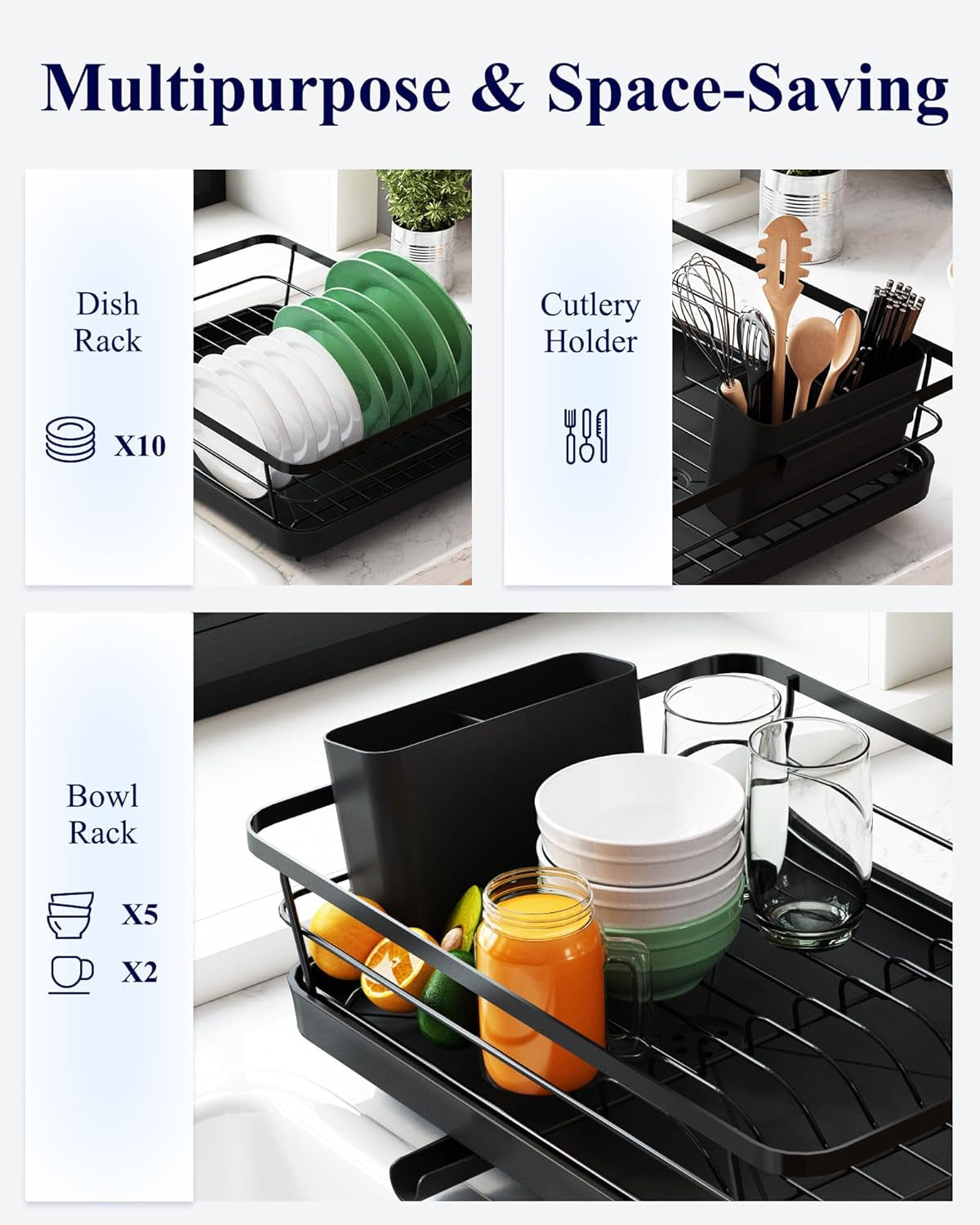 Stainless Steel Dish Drying Rack