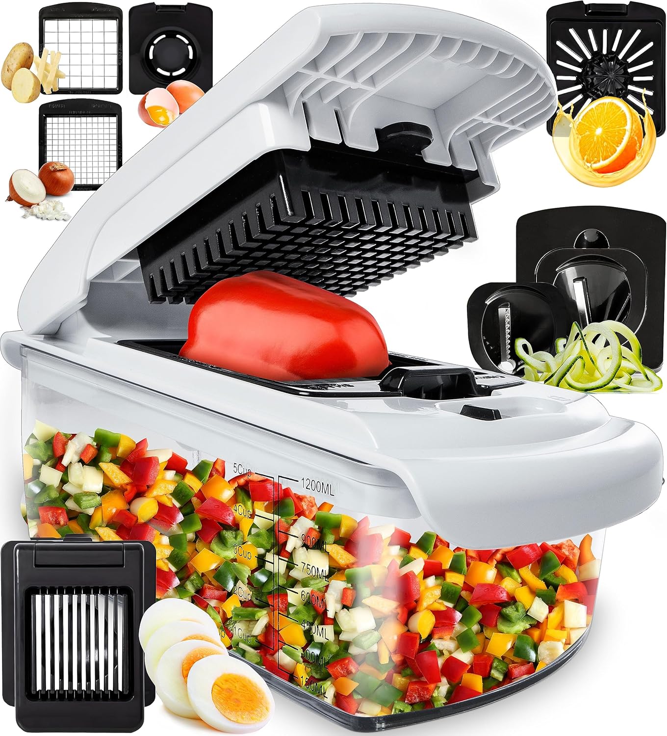 Multi-Function Vegetable Chopper & Slicer