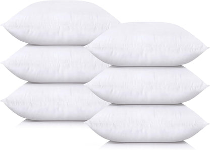 Classic White Throw Pillows