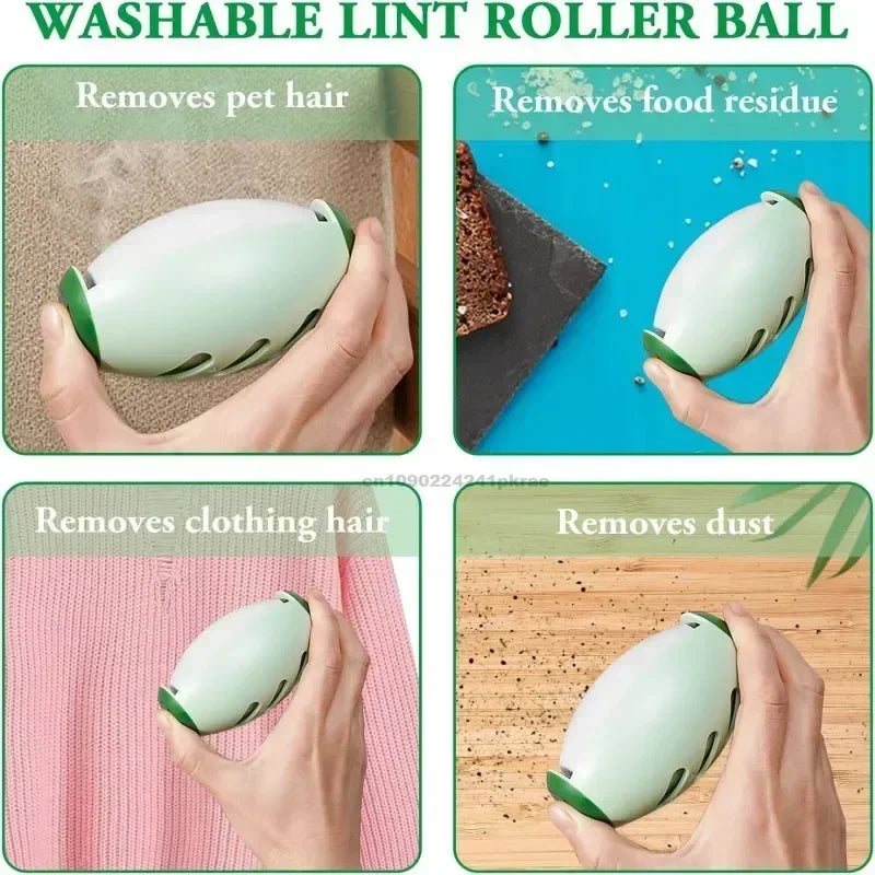 Reusable Lint Roller High-Quality Washable & Portable Strong Adhesive for Pet Hair and Dust Removal Clothes Furniture Travel