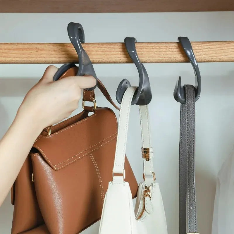 10Pcs Bag and Hat Organizer Hooks