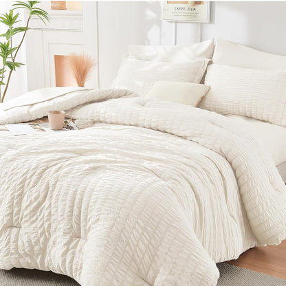 Seersucker Comforter Set – Full Size
