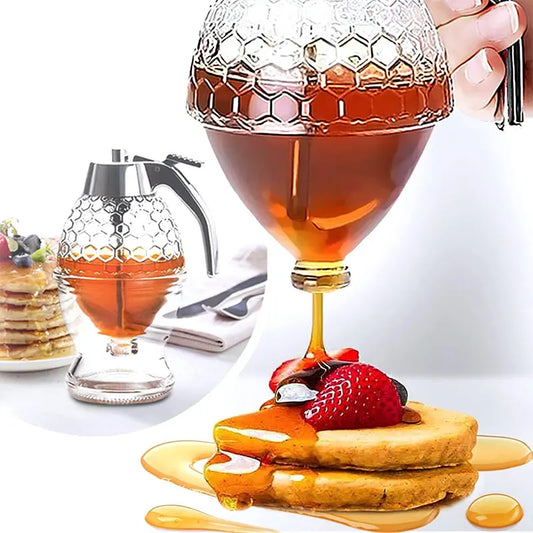 No-Drip Honey Dispenser with Stand