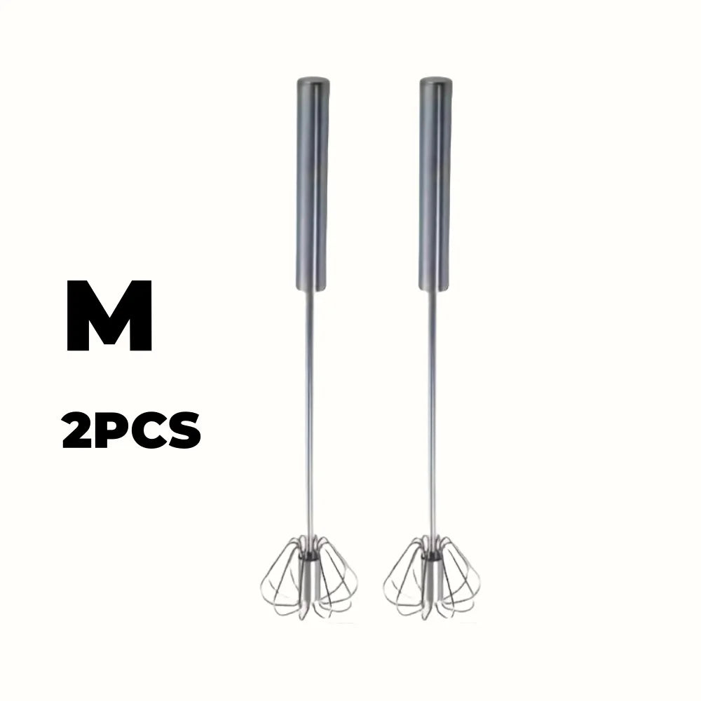 Semi-Automatic Stainless Steel Egg Beater