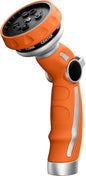 Heavy Duty Metal Hose Nozzle with 9 Spray Patterns