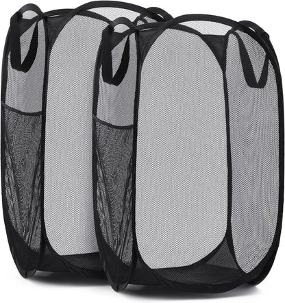 Collapsible Mesh Laundry Hampers
