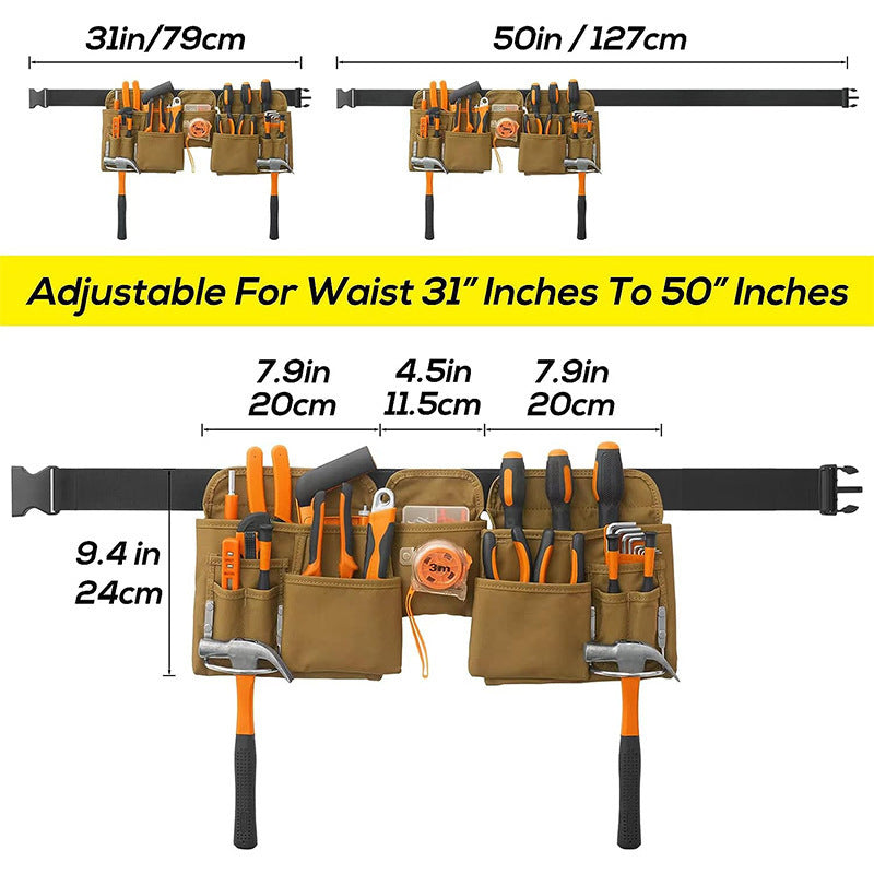 Adjustable Oxford Tool Belt