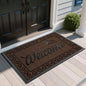 Heavy Duty Welcome Mat for Indoor & Outdoor Use