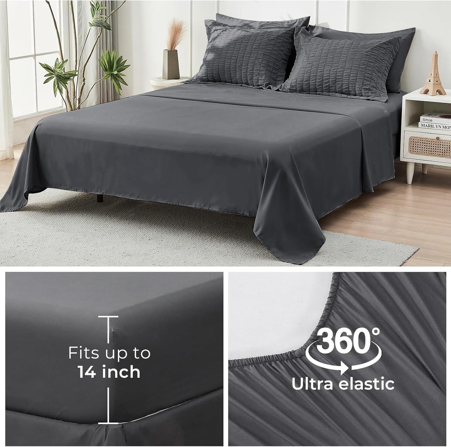 Seersucker Comforter Set – Full Size