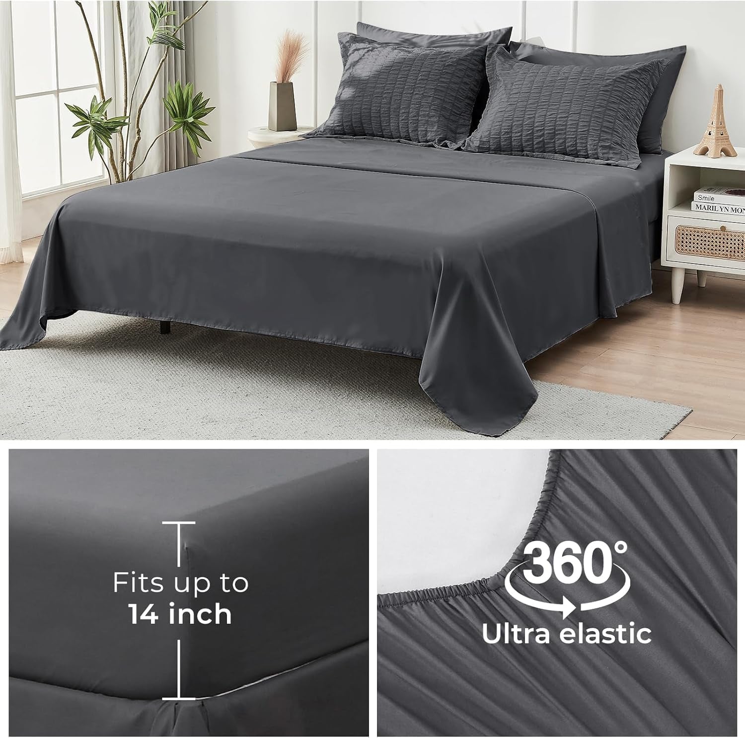 Seersucker Comforter Set – Full Size