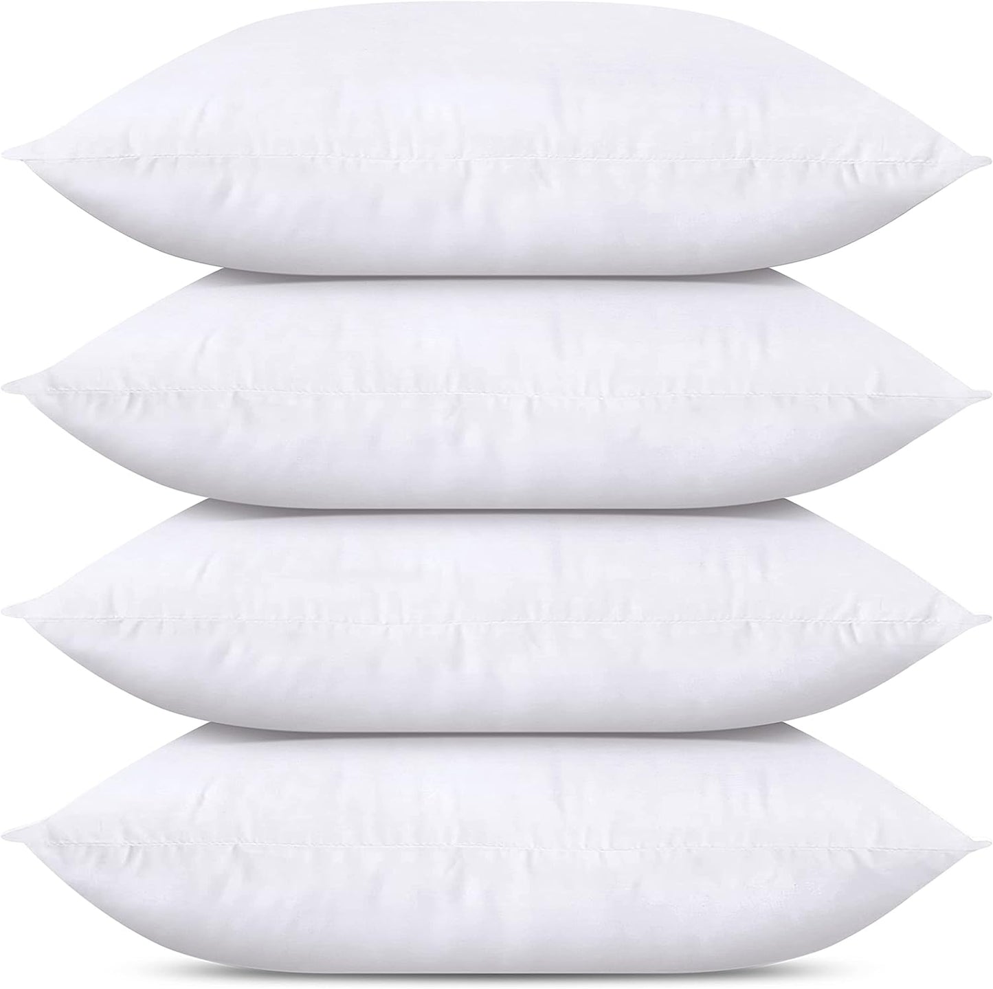 Classic White Throw Pillows