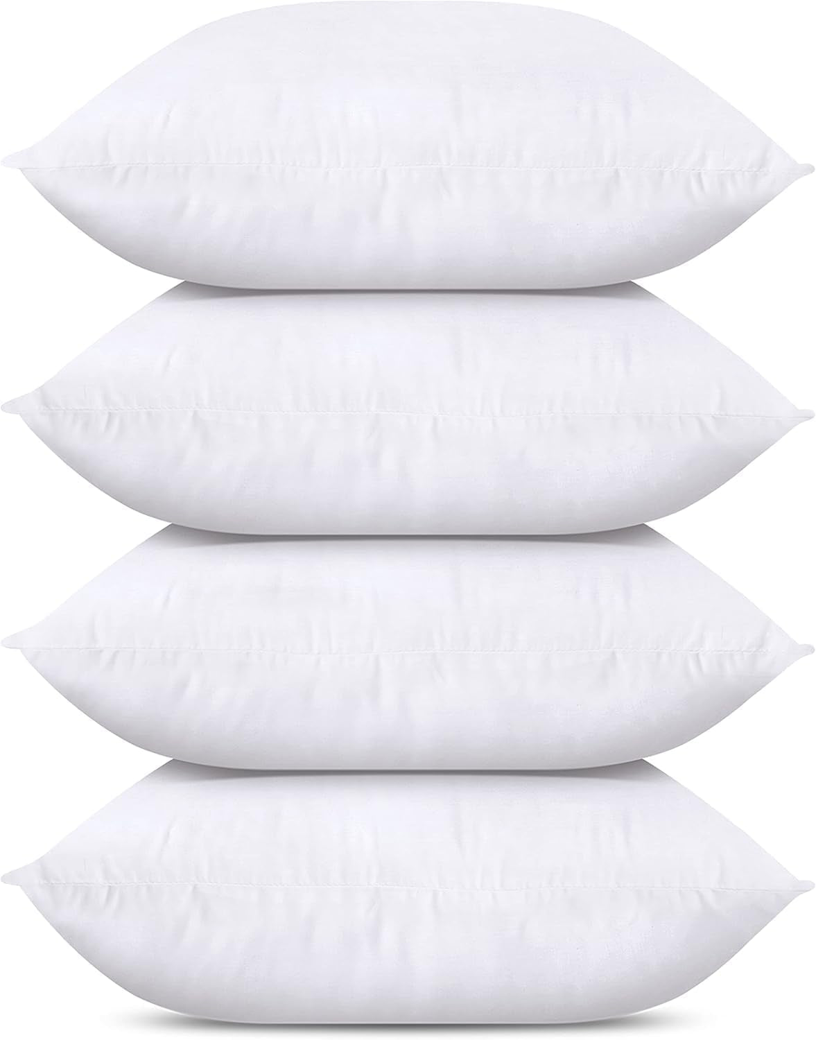 Classic White Throw Pillows
