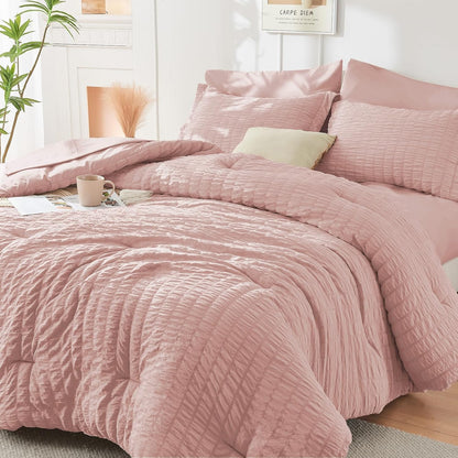 Seersucker Comforter Set – Full Size