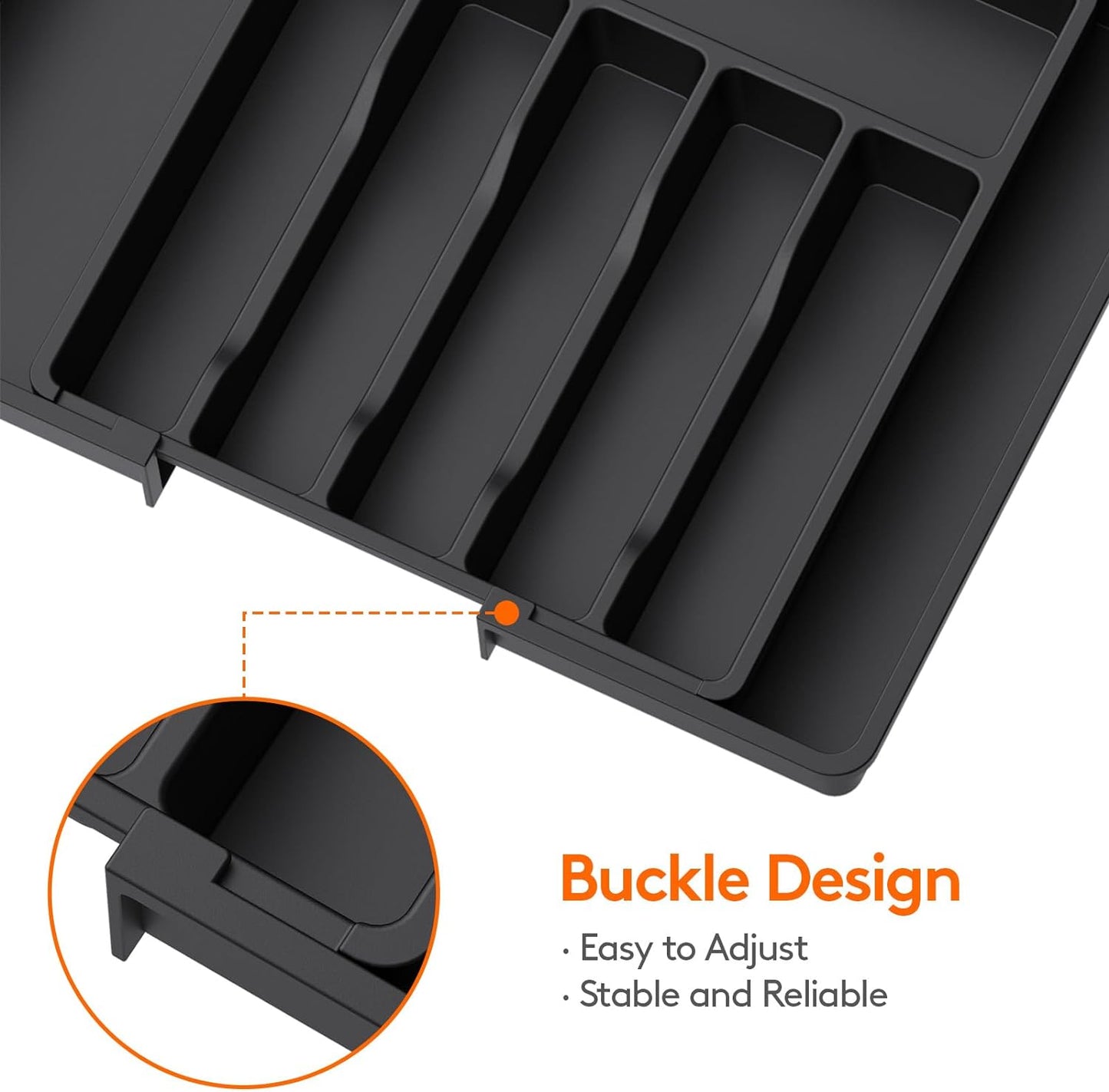 Expandable Silverware Drawer Organizer
