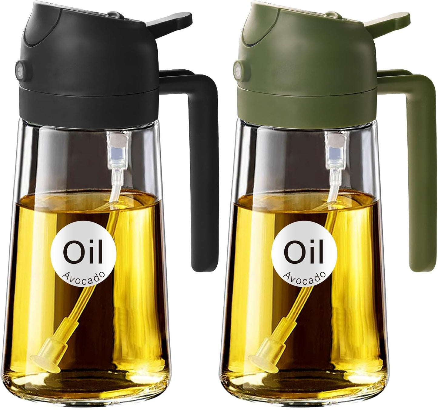16oz Glass Olive Oil Sprayer & Dispenser