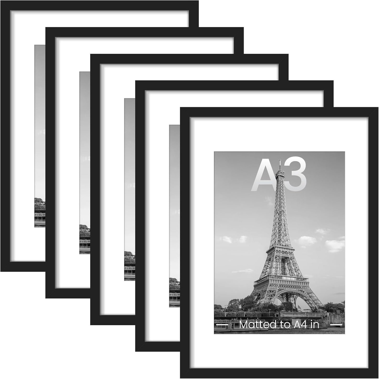 Picture Frame Set – 5 Pack