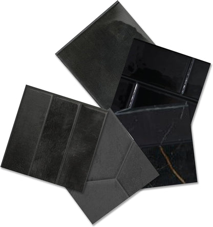 Peel & Stick Backsplash Tiles, 5 Sheets