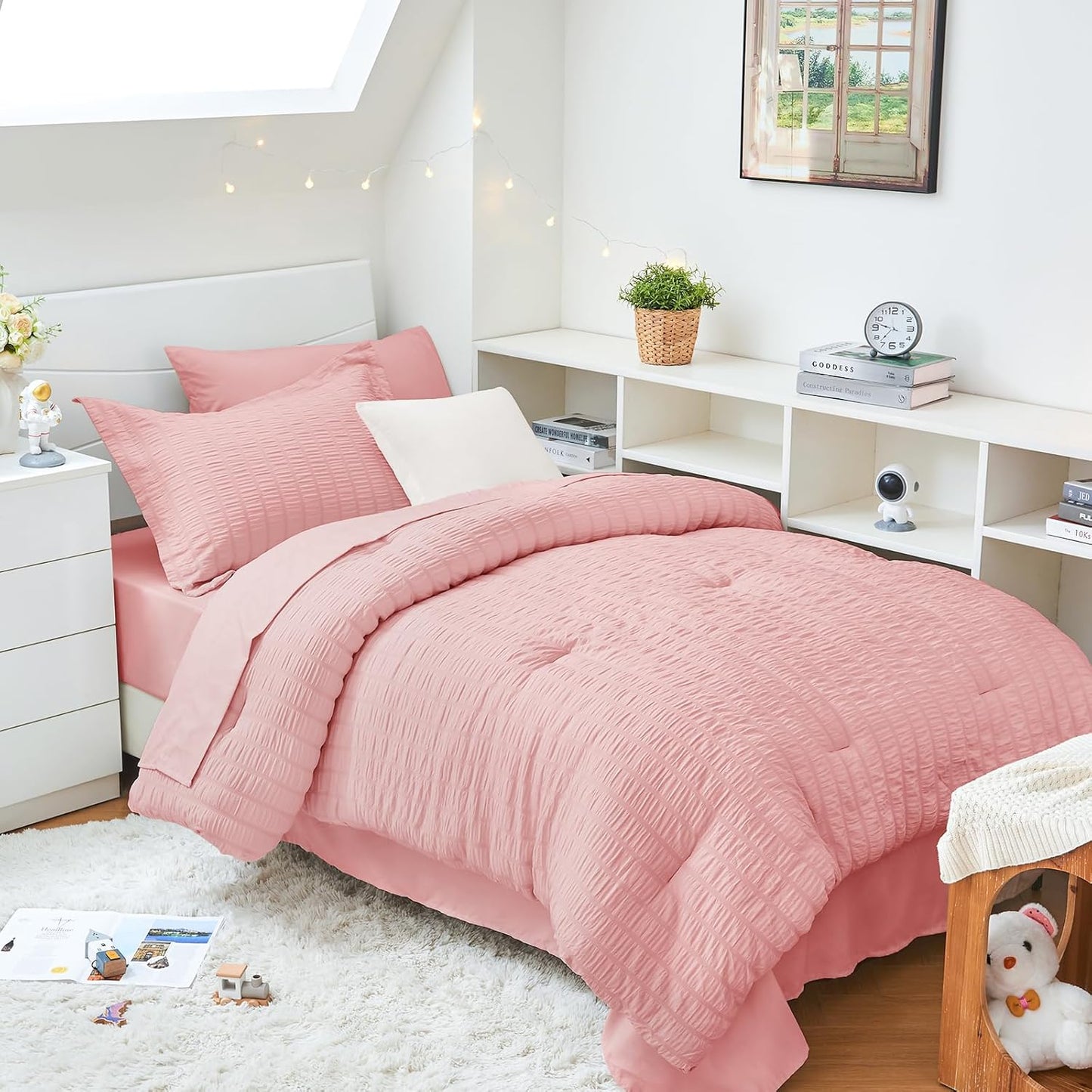 Seersucker Comforter Set – Full Size