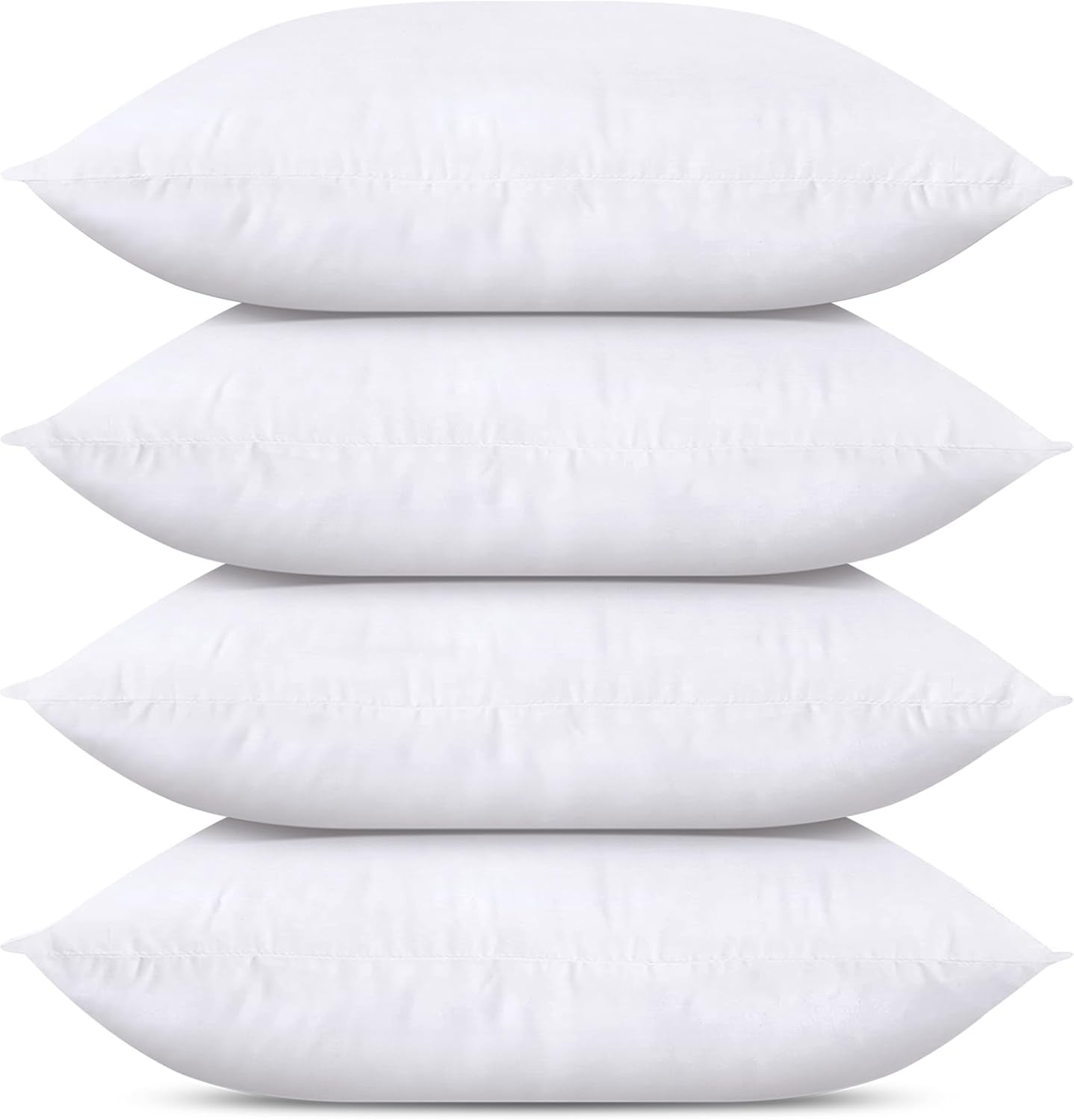 Classic White Throw Pillows