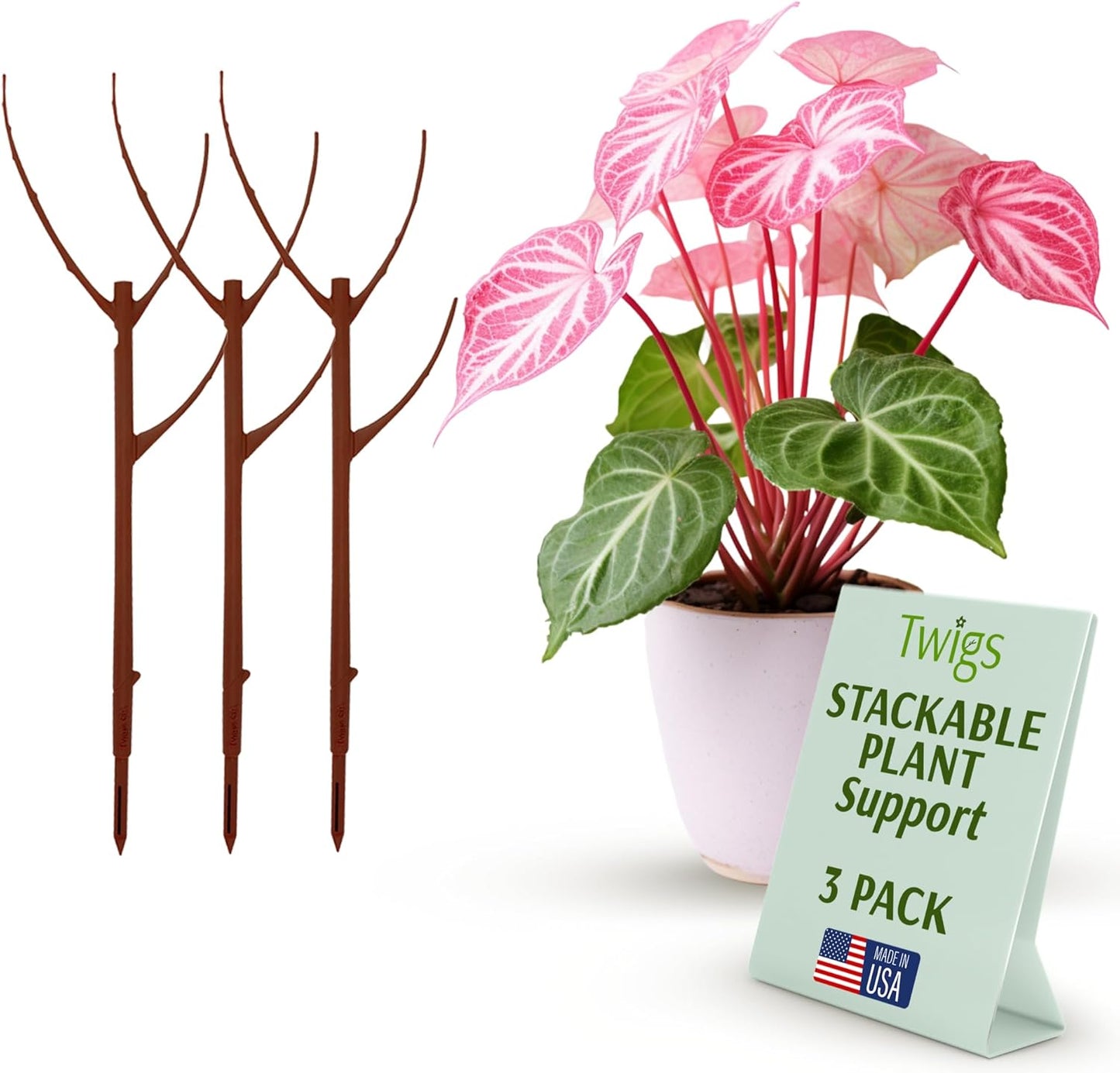 Stackable Monstera Plant Support Stakes