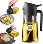 16oz Glass Olive Oil Sprayer & Dispenser