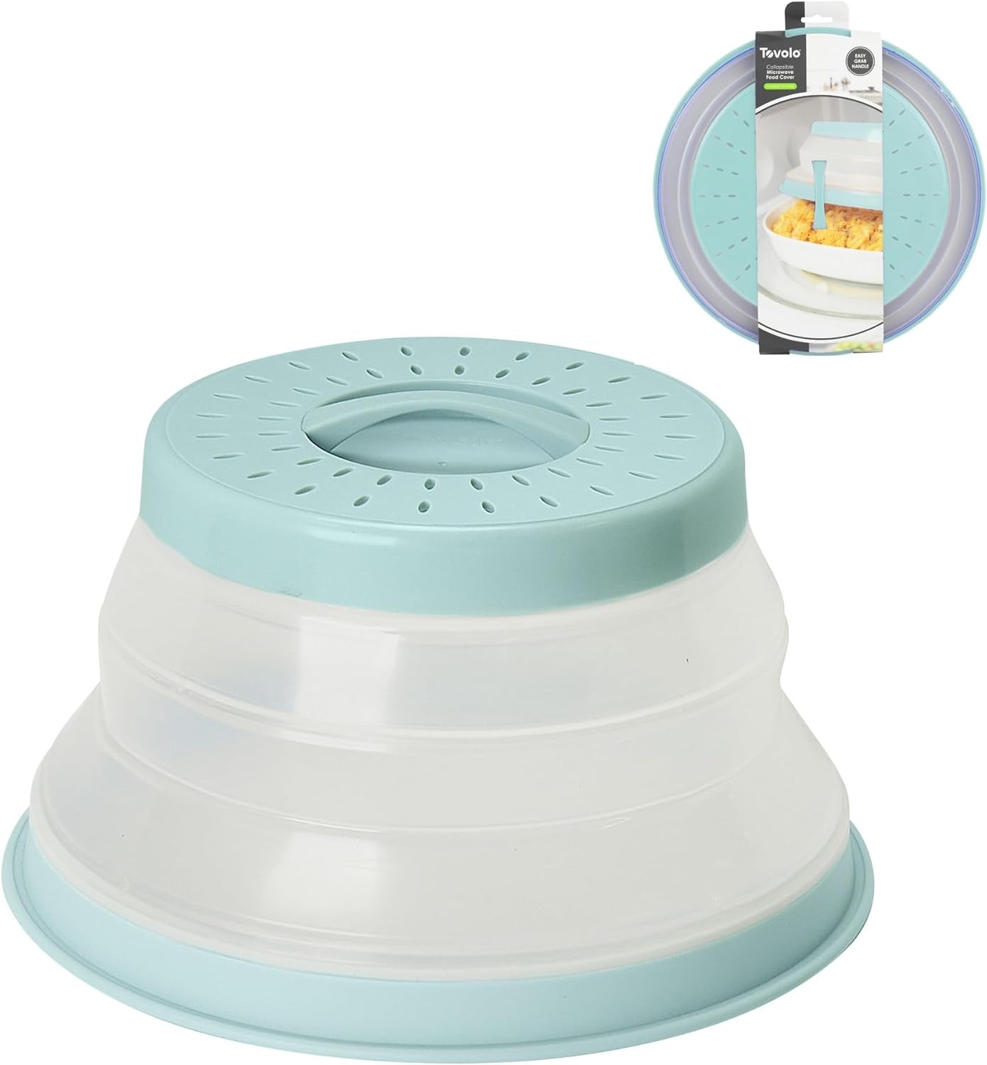 Silicone Microwave Splatter Covers – 3 Pack